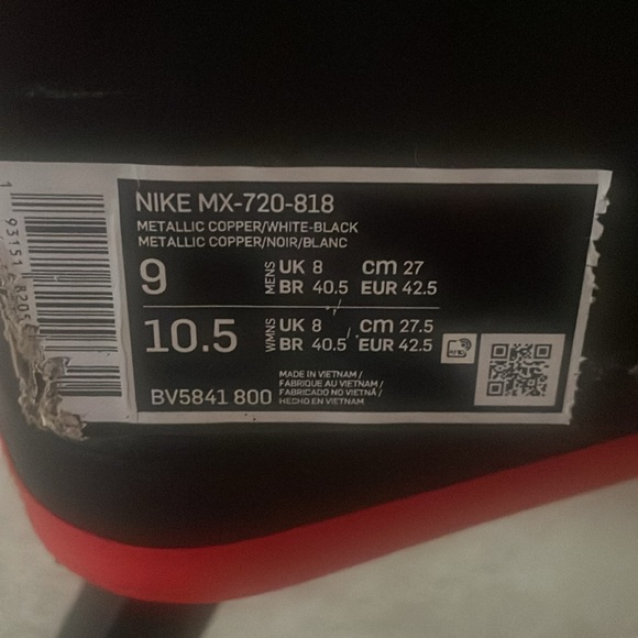 Nike air max mx720 - Picture 8 of 9